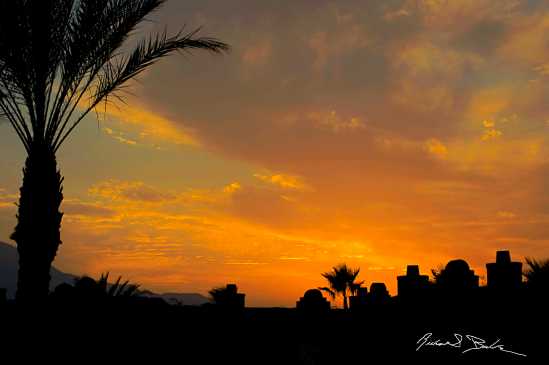 Sunset over Rancho Mirage 