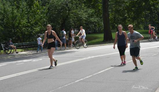 In stride