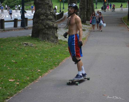 Skateboarding