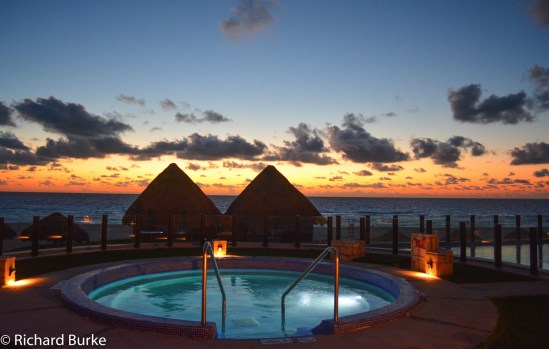 Hot Tub at Sunrise
