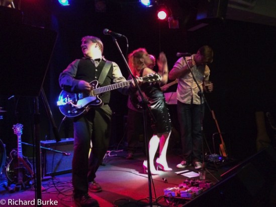 Matt Aquiline with Belén Pifel  and John Woolf