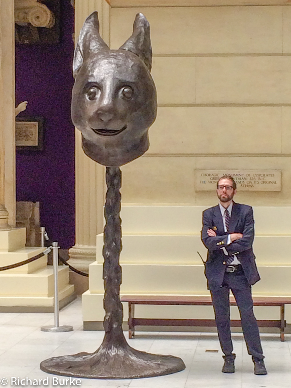 A couple of statues