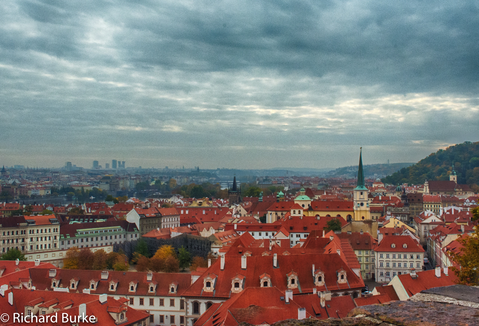 The view from Prague Castle