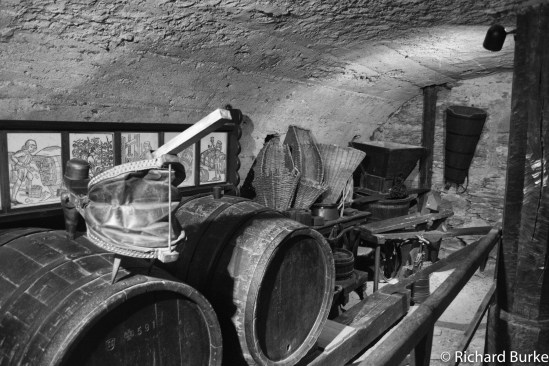 The Barrel Room at Marksburg Castle