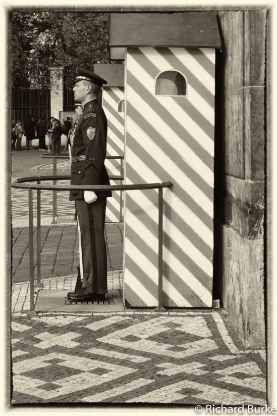 Guard at Prague Castle